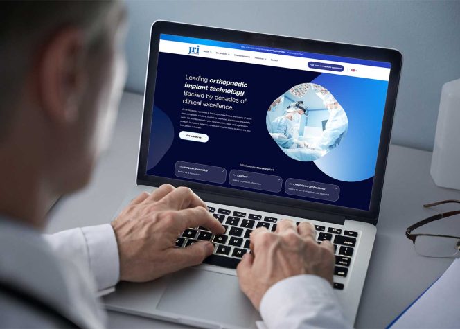 JRI Orthopaedics launches brand-new website to enhance user experience